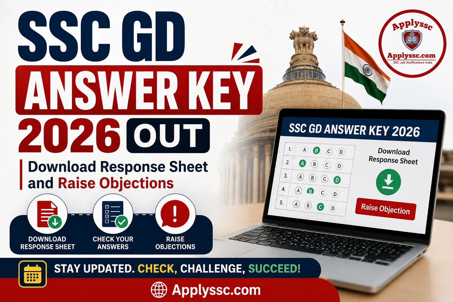 SSC GD Answer Key 2026